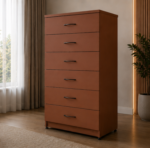 Large 6 Drawer Bedroom Chest – Spacious 6 Chest of Drawers - Image 2