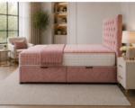 Ottoman King Size Bed Frame with Storage - Image 4