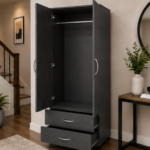 Two Door Wardrobe with Two Drawers
