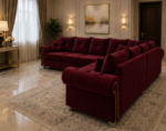 Ashwin Premium Corner Sofa – Stylish L Shape Sofa 5 Seater - Image 3