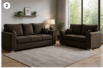 3+2 Seater Sofa - Dylan 3+2 Seater Sofa -  Dylan 3+2 Seater Sofa - Modern Fabric Dylan 3+2 Seater Sofa Set – Comfortable Seating - Image 5