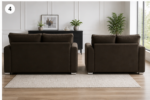 3+2 Seater Sofa - Dylan 3+2 Seater Sofa -  Dylan 3+2 Seater Sofa - Modern Fabric Dylan 3+2 Seater Sofa Set – Comfortable Seating - Image 4