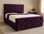 Maroon Bed Frame - Florida King Size Bed Frame