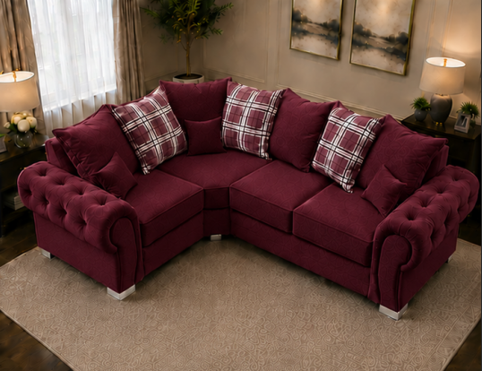 18 Corner Four Seater Sofa - Verona L Shape Sofa – Verona Sofa - Image 1