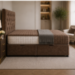 Contemporary King Size Ottoman Storage Bed