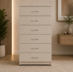 Stylish Bedroom Drawer Unit – 6 Drawer Storage - Image 3