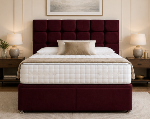 19 Contemporary King Size Divan Bed – Elegant & Comfortable Style - Image 1