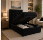 Ottoman Single Bed Frame with Storage - Image 2