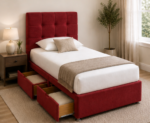 Premium Single Divan Bed Frame – Elegant Bedroom Furniture