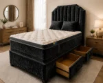 Divan Bed with Drawer Storage - Double Divan Bed Base for Spacious Rooms