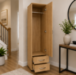 Functional One Door Wardrobe for Modern Bedrooms
