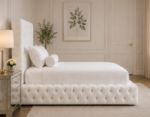 Ambassador Classic Single Bed Frame - White Single Bed - Image 3