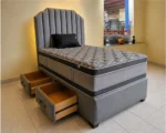 King Divan Bed Set with Mattress Option - King Divan Bed - Image 3