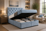 Luxury Super King Ottoman Storage Bed - Image 4