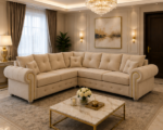 Stylish L Shape 5 Seater Sofa - Ashwin Family Corner Sofa – Premium 5 Seater