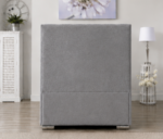 Simple and Stylish Single Bed - Contemporary Single Bed - Florida Single Bed Grey Colour - Image 4