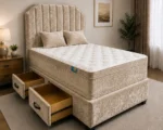 Double Divan Bed with Clean Modern Look - Double Divan Bed with Functional Design