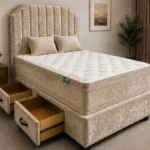 Double Divan Bed with Clean Modern Look - Double Divan Bed with Functional Design
