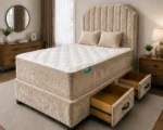 Double Divan Bed with Clean Modern Look - Double Divan Bed with Functional Design - Image 2