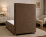 Comfortable Single Divan Bed – Soft & Elegant Upholstery - Image 4