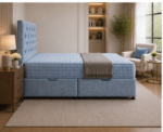 Contemporary Double Ottoman Storage Bed - Image 3