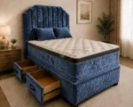 Double Divan Bed with Quality Upholstery - Double Divan Bed