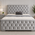 Grey Florida Double Bed with Premium Look