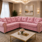 Ashwin L Shape Sofa – Premium 5 Seater Sofa - Ashwin 5 Seater Sofa