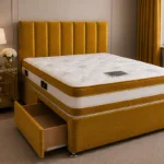 Upholstered Super King Size Divan Bed – Comfortable & Elegant