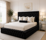 King Size Bed - Premium King Size Bed - Ambassador Velvet King Size Bed Frame - Image 2