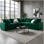 Five Seater Sofa - Dylan Corner Sofa – Corner 5 Seater Sofa – Premium Comfort & Style - - Image 2