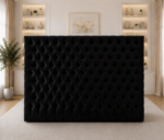 King Size Bed - Premium King Size Bed - Ambassador Velvet King Size Bed Frame - Image 4