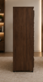 Modern Wide 6 Drawer Cabinet – Premium Wooden 6 Drawer Chest - Image 5