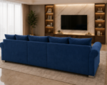 Harrison Corner Sofa – Stylish 5 Seater Large Sofa - Image 4