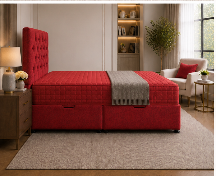 29 Designer Super King Ottoman Bed Frame - Image 1