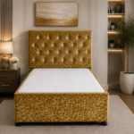 High-End Single Ottoman Storage Bed Frame