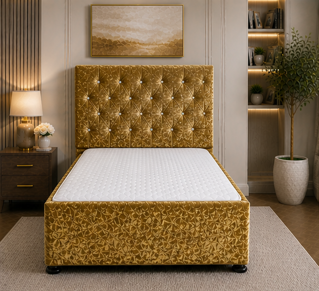 29 High-End Single Ottoman Storage Bed Frame - Image 1