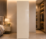 Door Wardrobe - Classic 5 Door Wardrobe with Mirror With 4 Long Drawers - Image 4