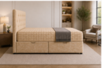 Stylish Double Ottoman Storage Bed Frame - Image 3