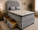 Double Divan Bed with Drawer Storage - Image 2