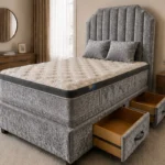 Double Divan Bed with Drawer Storage