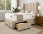 Modern Super King Size Divan Bed - Bed with Drawers