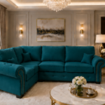 Living Room 4 Seater Sofa - Comfortable 4 Seater Corner Sofa