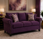 Harrison 3 Seater Sofa – Luxury Fabric Couch - Image 2