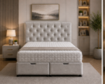 Modern Super King Ottoman Bed Frame