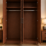 Space Saving 4 Door Wardrobe – Practical Bedroom Solution