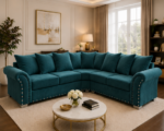 Harrison Modern Corner Sofa - Elegant 5 Seater Sofa – Stylish 5 Seater Large Sofa - - Image 2