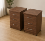 Two Bedside Table – Modern Bedroom Storage Cabinet - Image 3