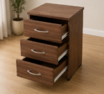 Two Bedside Table – Modern Bedroom Storage Cabinet - Image 2