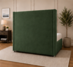 Premium Upholstered Double Bed- Luxury Bedroom - Panel Double Bed - Image 4